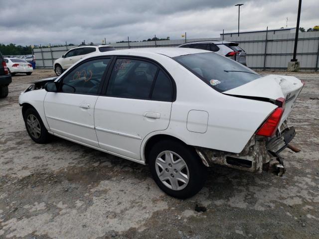 Photo 2 from auction – 2003 HONDA CIVIC LX with VIN 1HGES16533L025889