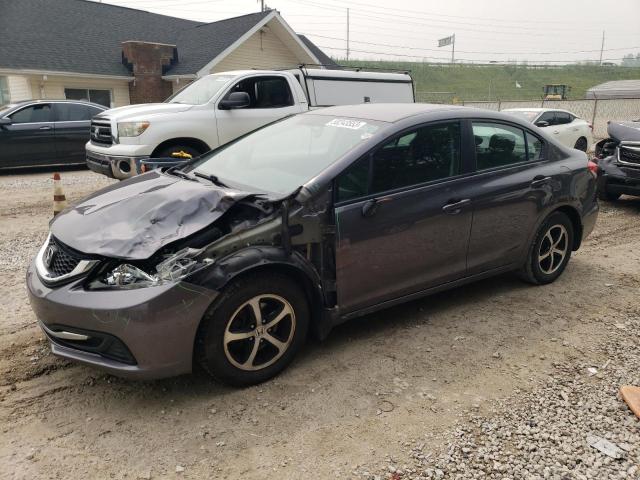 HONDA CIVIC SE 2015 with VIN 19XFB2F76FE098570 - Photo from auction