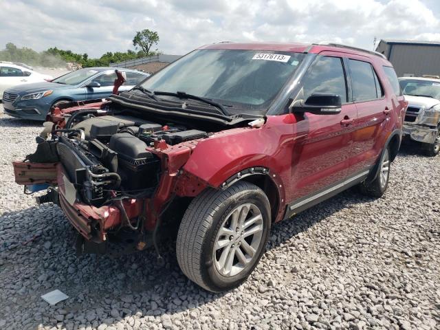 FORD EXPLORER X 2017 with VIN 1FM5K7D83HGC99166 - Photo from auction