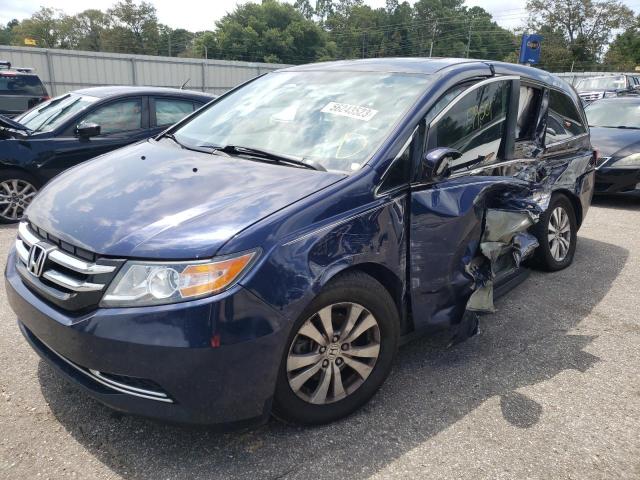 HONDA ODYSSEY EX 2017 with VIN 5FNRL5H66HB009271 - Photo from auction