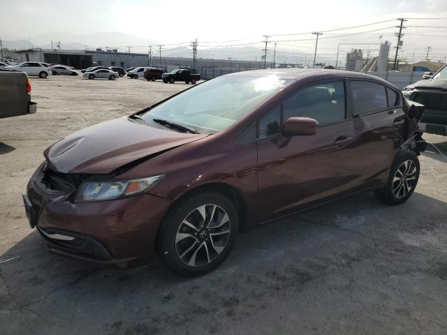 HONDA CIVIC EX 2014 with VIN 19XFB2F87EE212874 - Photo from auction