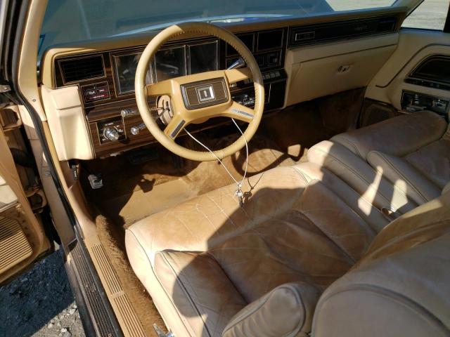 Photo 8 from auction – 1983 LINCOLN MARK VI with VIN 1MRBP98F9DY639399