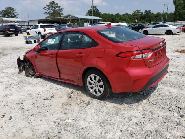 Photo 2 from auction – 2021 TOYOTA COROLLA LE with VIN 5YFEPMAE8MP249483