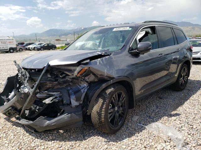 HONDA PILOT SE 2021 with VIN 5FNYF5H26MB023326 - Photo from auction