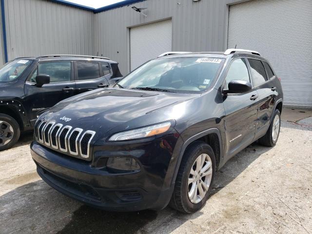 JEEP CHEROKEE S 2015 with VIN 1C4PJLAB9FW700067 - Photo from auction