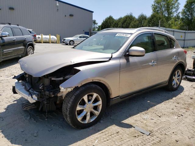 INFINITI EX35 BASE 2008 with VIN JNKAJ09FX8M356192 - Photo from auction