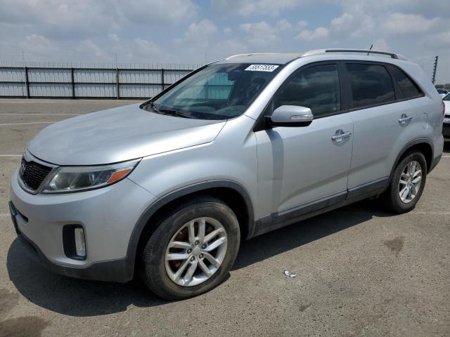 KIA SORENTO LX 2014 with VIN 5XYKT3A61EG432005 - Photo from auction