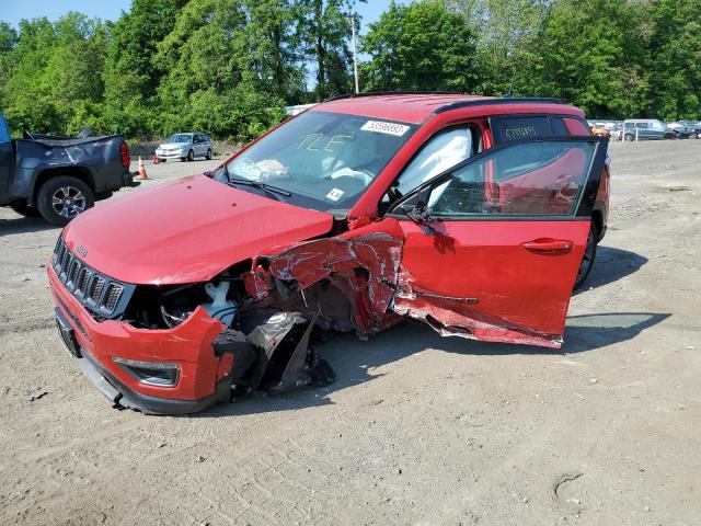 JEEP COMPASS 80 2021 with VIN 3C4NJDEB9MT543344 - Photo from auction