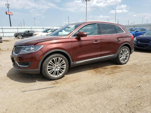 LINCOLN MKX RESERV 2016 with VIN 2LMTJ8LR7GBL61978 - Photo from auction