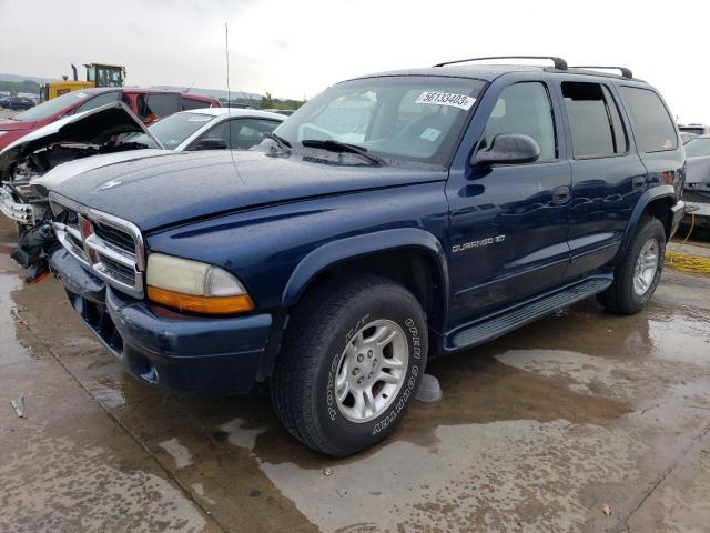 DODGE DURANGO 2001 with VIN 1B4HS28Z91F507115 - Photo from auction