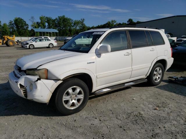 TOYOTA HIGHLANDER 2001 with VIN JTEHF21A610008413 - Photo from auction