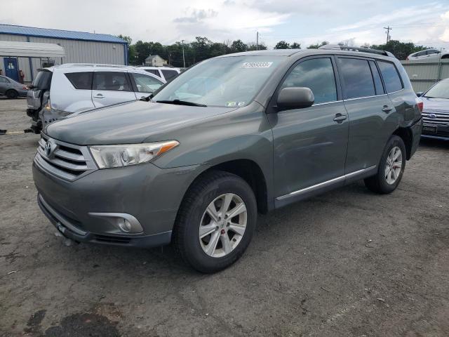 TOYOTA HIGHLANDER 2012 with VIN 5TDBK3EHXCS140495 - Photo from auction