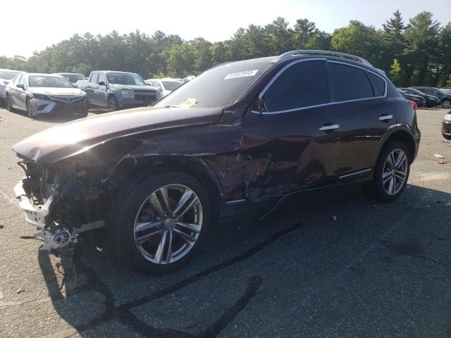 INFINITI EX35 BASE 2011 with VIN JN1AJ0HP3BM801152 - Photo from auction