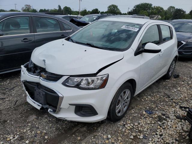 CHEVROLET SONIC 2018 with VIN 1G1JG6SH4J4133093 - Photo from auction