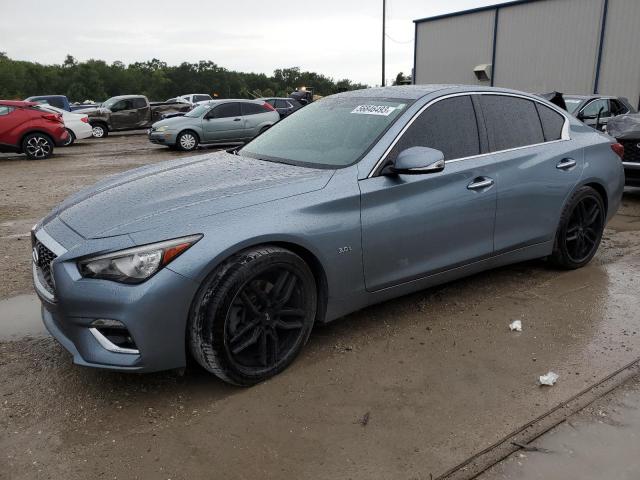 Photo 1 from auction – 2018 INFINITI Q50 LUXE with VIN JN1EV7AP1JM359673