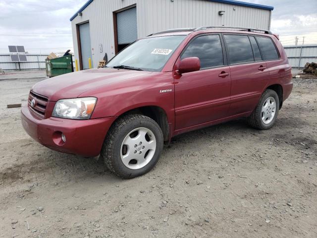 TOYOTA HIGHLANDER 2005 with VIN JTEEP21A450118432 - Photo from auction