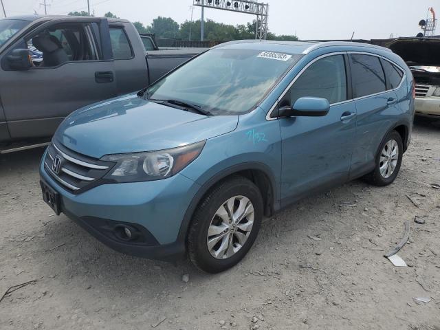 HONDA CR-V EXL 2014 with VIN 5J6RM4H74EL087440 - Photo from auction