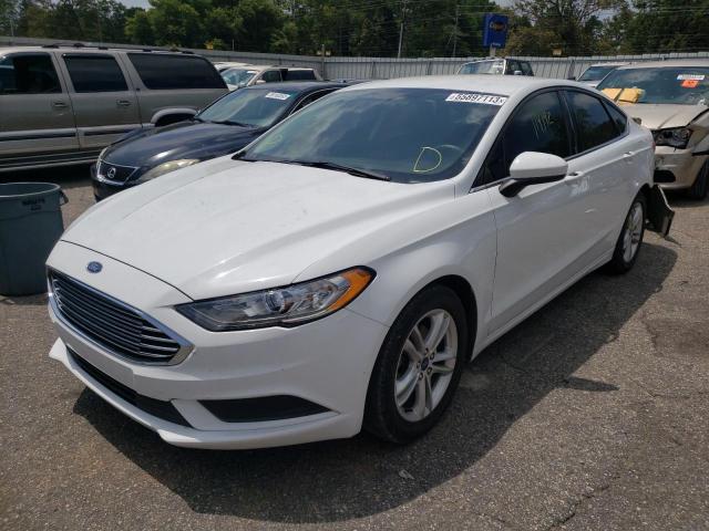 FORD FUSION SE 2018 with VIN 3FA6P0HD0JR251508 - Photo from auction
