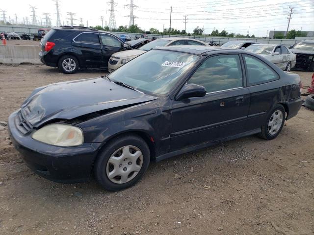 HONDA CIVIC EX 2000 with VIN 1HGEJ8251YL055353 - Photo from auction