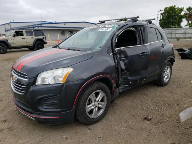 CHEVROLET TRAX 1LT 2016 with VIN 3GNCJLSB5GL219230 - Photo from auction