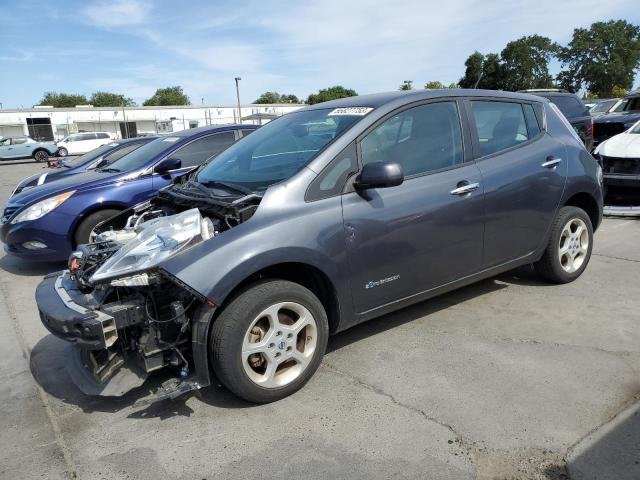 NISSAN LEAF S 2013 with VIN 1N4AZ0CPXDC421253 - Photo from auction