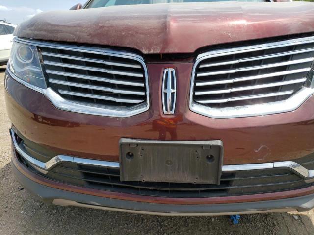 Photo 12 from auction – 2016 LINCOLN MKX RESERV with VIN 2LMTJ8LR7GBL61978
