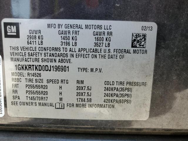 Photo 14 from auction – 2013 GMC ACADIA DEN with VIN 1GKKRTKD0DJ196901