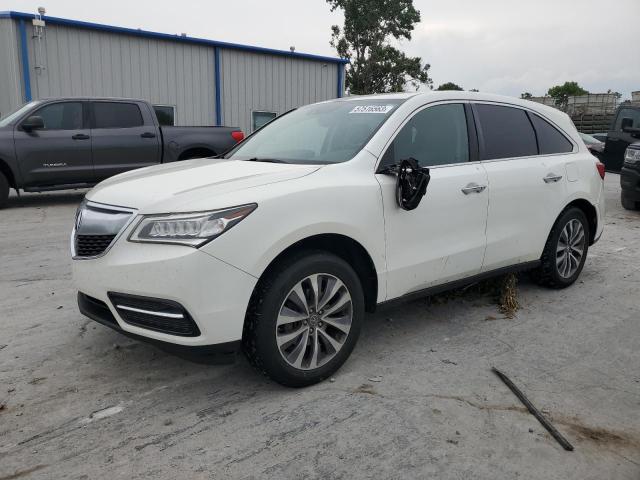 ACURA MDX TECHNO 2014 with VIN 5FRYD4H42EB020716 - Photo from auction