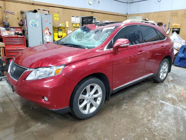 LEXUS RX 350 2010 with VIN 2T2BK1BA6AC040567 - Photo from auction