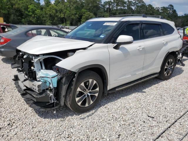 Photo 1 from auction – 2021 TOYOTA HIGHLANDER with VIN 5TDGZRAH8MS067770