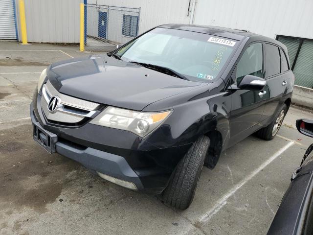 ACURA MDX 2007 with VIN 2HNYD28287H551950 - Photo from auction