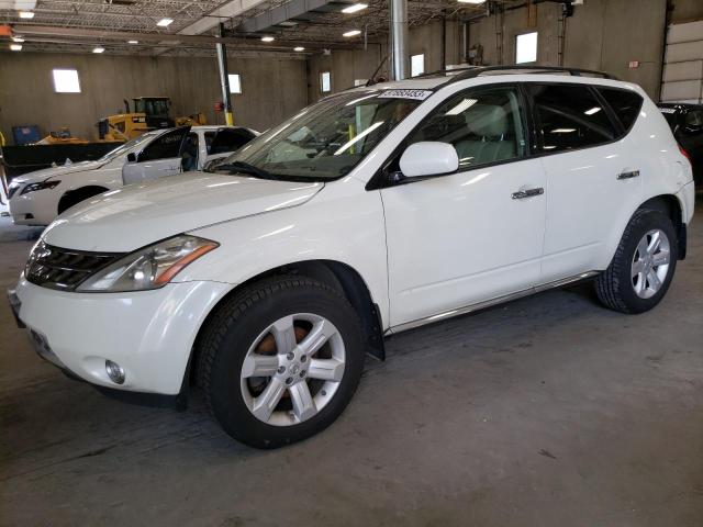 Photo 1 from auction – 2007 NISSAN MURANO SL with VIN JN8AZ08W87W654663