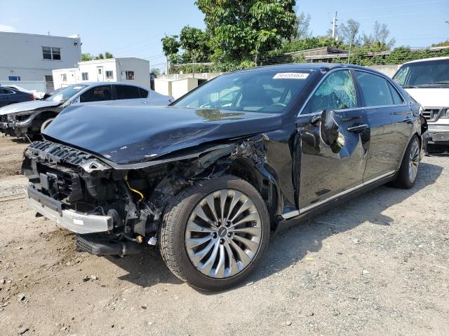 Photo 1 from auction – 2018 GENESIS G90 PREMIU with VIN KMHG34JA1JU042641