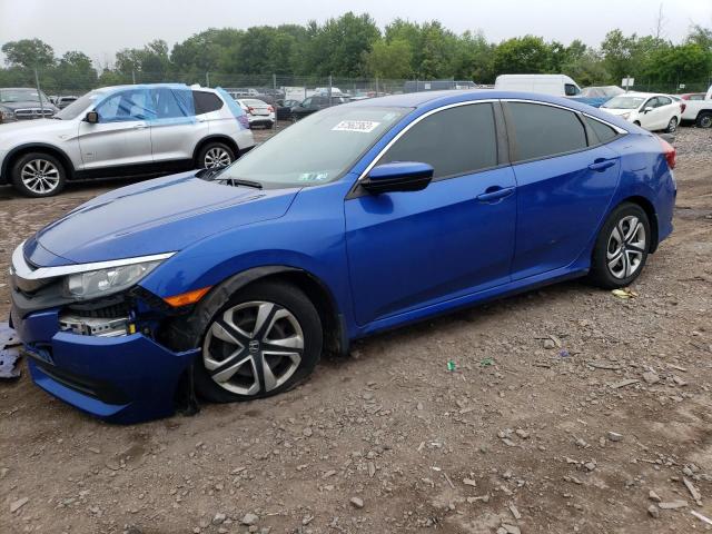 HONDA CIVIC LX 2017 with VIN 2HGFC2F54HH557535 - Photo from auction