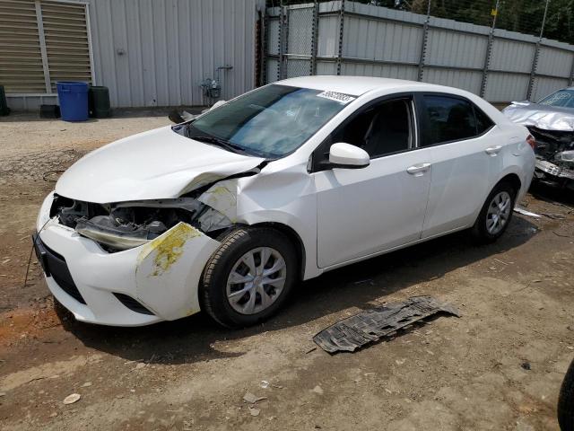 TOYOTA COROLLA L 2016 with VIN 2T1BURHEXGC634398 - Photo from auction