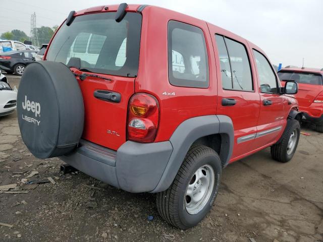 Photo 3 from auction – 2002 JEEP LIBERTY SP with VIN 1J8GL48K32W233642