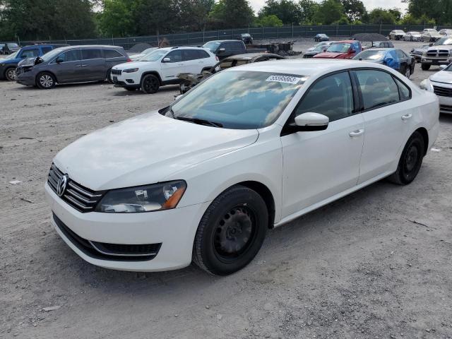 VOLKSWAGEN PASSAT S 2013 with VIN 1VWAP7A3XDC039729 - Photo from auction