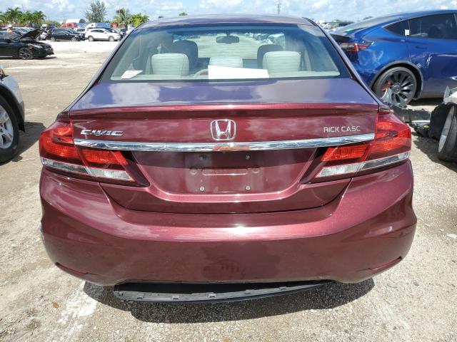 Photo 6 from auction – 2014 HONDA CIVIC LX with VIN 19XFB2F52EE071377