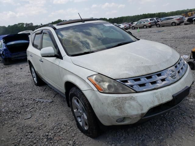 Photo 4 from auction – 2003 NISSAN MURANO SL with VIN JN8AZ08W53W214331