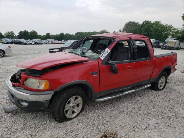 FORD F150 SUPER 2003 with VIN 1FTRW08L43KC02093 - Photo from auction