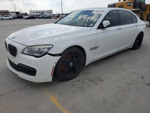 BMW 750 LI 2014 with VIN WBAYE8C59ED134304 - Photo from auction