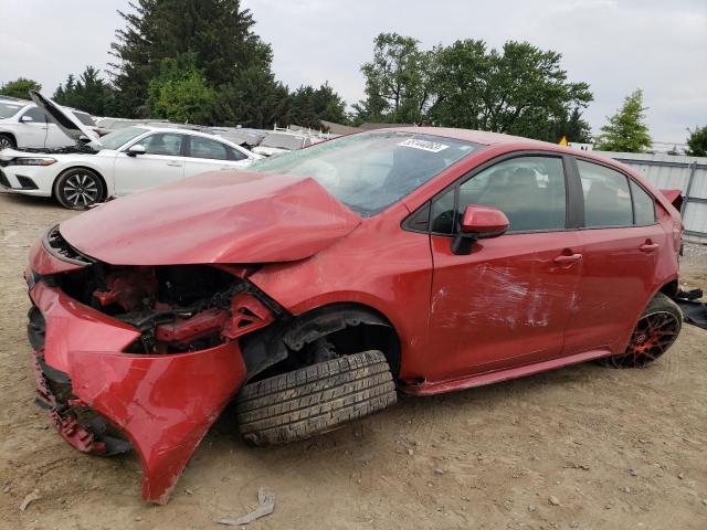 TOYOTA COROLLA LE 2020 with VIN 5YFEPRAE8LP078293 - Photo from auction