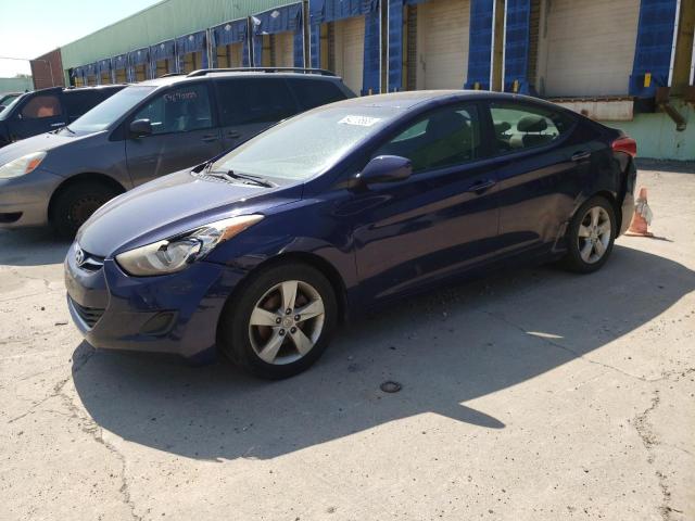 HYUNDAI ELANTRA GL 2011 with VIN 5NPDH4AE2BH059827 - Photo from auction