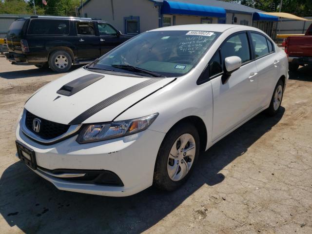 HONDA CIVIC LX 2015 with VIN 19XFB2F53FE120636 - Photo from auction