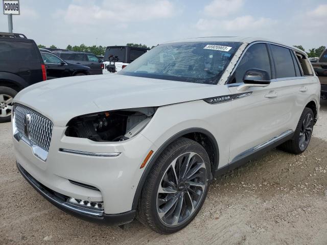 LINCOLN AVIATOR RE 2023 with VIN 5LM5J7WC3PGL04835 - Photo from auction