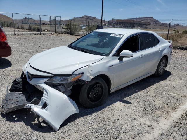 TOYOTA CAMRY LE 2020 with VIN 4T1C31AK7LU521736 - Photo from auction