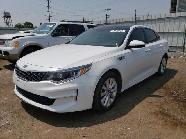 KIA OPTIMA EX 2017 with VIN 5XXGU4L39HG138291 - Photo from auction