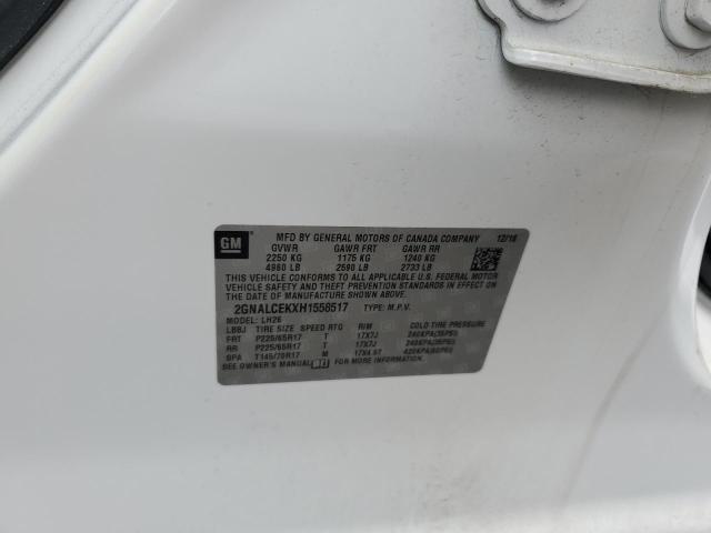Photo 14 from auction – 2017 CHEVROLET EQUINOX LT with VIN 2GNALCEKXH1558517