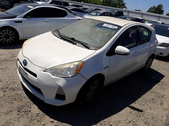 TOYOTA PRIUS C 2013 with VIN JTDKDTB30D1038057 - Photo from auction