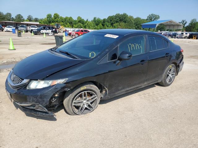 Photo 1 from auction – 2013 HONDA CIVIC LX with VIN 19XFB2F52DE010710